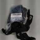 WEZEBEL 12-Pack Black Breakaway Lanyards with Waterproof Badge Holders, Polyester Neck Straps for ID Cards, Events, Office, and Schools