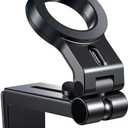 JOYROOM 2 Pack Airplane Phone Holder, Hands-Free Airplane Phone Mount, Airplane Essentials Phone Stand for iPhone 17 Pro Max 16 15 14 13 12, and Magsafe Case (Black)