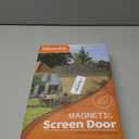 Fiberglass Magnetic Screen Door Fit Door Size 48 x 80 in- Heavy Duty Fiberglass Screen Door Mesh for Interior Door, Patio and Sliding Doors - Door Screen Magnetic Closure Let Fresh Air in