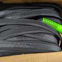 Flat Soaker Hose 100FT for Garden, 2Pack 50FT Upgrade Drip Irrigation Hose with Anodized Metal Ends and Heavy Duty Double-Layer, Leakproof & Flexible Water Saving 80% Hose for Lawn, Beds, Vegetable