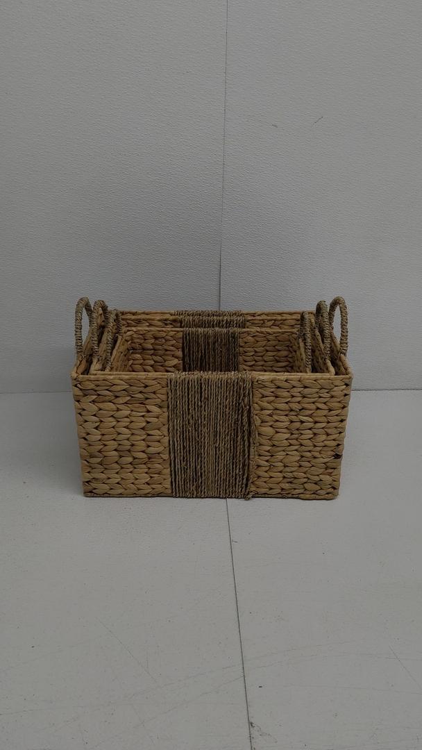 Knitted Baskets Set of 3