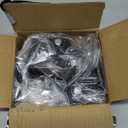 2 Inch Caster Wheels Set of 4, Heavy Duty Casters Load 2200lbs, Low Gravity Centere Industrial Swivel Casters, Plat Caster for Furniture and Workbench