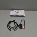 AUTOUTLET 192kHz Optical to RCA Converter DAC Digital to Analog Audio Converter Spdif/Optical/Toslink to RCA Audio Adapter with 3ft Cable Compatible for HDTV, DVD, Blu-Ray Players, Game Consoles