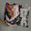 2 x 16 Pcs Hair Bows for Women Hair Ribbon Bowknot Hairs Bows With Long Tail Solid Hairs Bow Clips Barrettes for Women Accessories (12 Colors)