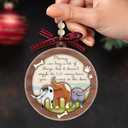 Dog Christmas Ornaments 2025 - Dog Ornaments for Christmas Tree, Wooden Pet Ornament Gift for Dogs Owners - Dogs Mom Gifts for Women, Men, Family, Friends