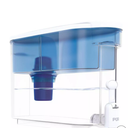 PUR Classic 30-Cup Water Dispenser Filtration System - Blue/White: BPA-Free, Filters Chlorine & Mercury, 40-Day Filter Life