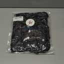 Arshiner Girls Dress Long Sleeve Ruffled Hem Casual Velvet Dress with Pockets 5-14 Years (7-8 Years, Black)