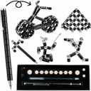 Gifts for Men Adults Fidget Pen  Christmas Stocking Stuffers for Teen Boys, Cool Pen White Elephant Gifts for Adults, Anniversary Birthday Gift for Men Him Husband Teenage Boy Brother