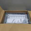 Saydear Under Sink Organizer Storage 2-Tier Premium Metal Pull-Out Kitchen Cabinet Organizer with Sliding Drawer, Height Adjustable, Heavy Duty for Kitchen & Bathroom Organizers 2 Pack Grey