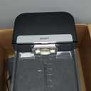 ecozy Nugget Ice Maker Dispenser, Smart 2-in-1 Pebble Ice Machine Countertop & Water Dispenser with App Control, Self-Cleaning, Auto Lighting, TDS Monitor, Measured Dispensing, 33Lbs/Day (Dark Gray)