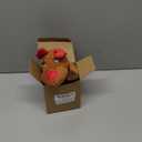 Senneny No Stuffing Dog Christmas Toys with Squeakers, Crinkle Xmas Plush Dog Toys for Large Medium Small Dogs, Durable Interactive Dog Toys for Puppies, Reindeer