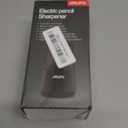 JARLINK Electric Pencil Sharpener, Heavy-Duty Helical Blade to Fast Sharpen, Auto Stop for No.2/Colored Pencils(6-8mm), AC Adapter/Battery Operated in School Classroom/Office/Home (Black)