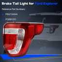 Tail Light Assembly Compatible with Ford Explorer Police 2016 2017 2018 2019, Right Passenger Side Brake Rear Halogen Lamp Replace FB5Z13404A FO2801251