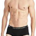 POLO Ralph Lauren Men's Classic Fit Cotton Briefs, Size: Large