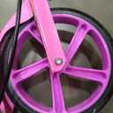 Scooters for Kids 8-12, Teens & Adults - Lightweight, Foldable, 8-Inch Big Wheels, Hand Brake & Bell, 4 Adjustable Height Levels, 240 lbs Max Load, Perfect for School, Campus and Park Rides, Pink