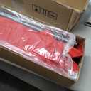 EliteShade USA 10-Year-Non-Fading 9Ft Market Umbrella Patio Umbrella Outdoor Table Umbrella with Ventilation,Logo Red