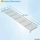 66044 Warming Rack for Weber Genesis II 300 Grill Parts Genesis ii E-310 ii E-315 ii E-330, Grill Warming Rack for Weber Genesis 2 Grill Parts Warming Rack for Weber 66044
