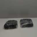 Fainne 200 Pack Retractable Ballpoint Pen 1.0 mm Medium Point Refillable Smooth Click Writing Pens With Grip for Work Journal Writing Office School Supplies(Black Ink)