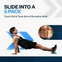 Core Sliders for Working Out 20 Disc (10 Set) Pack, Dual Sided Exercise Gliding Discs for Use on All Surfaces, Ultimate Core Trainer, Perfect for Group Training Classes, Gym & Home Total Body Workout (5 Red sets & 5 Black sets)