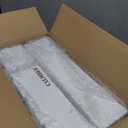 Calmbee Storage Bag Organizer - Foil & Plastic Wrap Organizer with Cutter, Kitchen Storage Compatible with Gallon, Quart, Sandwich, Snack Bags & 12" Aluminum Foil & Wax Paper, White