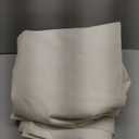 RYB HOME Linen Curtains 84 inches for Living Room, Semi Sheer Farmhouse Light Filtering Half Privacy Window Drapes for Bedroom Dining Room Nursery, Natural Beige, W 52 x L84 inches, 2 Panels