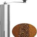 Jogcaw Manual Coffee Grinder, Multi Adjustable Settings, Portable Hand Coffee Grinder with Ceramic Burr & Detachable Hand Crank for Travel, Camping, Office, Espresso, Pour-Over and More