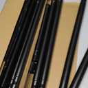 Curtain Rods for Windows 32 to 150 Inches - Black 1 Inch Diameter Curtain Rods, Easy Installation and Modern Design