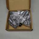 GAsupply M12x1.5 Lug Bolts 32mm Shank, 20pcs Chrome 12x1.5 Spline Lug Bolt Conical/Cone Seat with 1pcs 3/4" 19mm & 13/16" 21mm Stock Stud Key