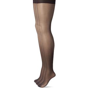 No nonsense Great Shapes All Over Shaping Tights, Slimming Control for Flawless Definition and Confidence (Midnight Black - 3 Pair Pack)