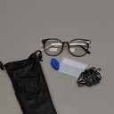 Gaoye Blue Light Blocking Glasses, Retro Round Eyewear Frame Anti Eyestrain Computer Glasses for Women Men (Tea Leopard/Transparent Lens) (Tortoise)