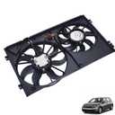 munirater Engine Dual Radiator Cooling Fan Replacement for Jetta 2007-2009