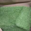 Artificial Grass Rug 4FT x 6FT, 0.8" Thick High Density Fake Turf with Drainage Holes, Realistic Synthetic Grass Mat for Dogs, Patio, Backyard, Balcony, Indoor Outdoor Lawn Carpet