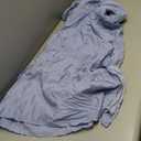 Petal & Pup Womens Linda Midi Dress (Large, Blue Stripe)