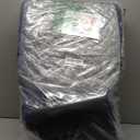 Dog Car Seat for Small Dogs, Memory Foam Booster Dog Seat for Dogs up to 35 lbs, Elevated Pet Car Seat with Washable Removable Cover, Storage Pockets(Black/Gray)