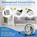 2026 Upgraded 8832N 8832NA A Unit Blower Motor Compatible with Nutone Replacement 84757 JA2B099N JA2B099 86652G 86652 8662 JA2C028G 99080520 8832 8832SA 8832N 8833 Bathroom Fan Motor