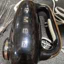 SMEG Black 50's Retro Style Electric Hand Mixer with Set of Beaters, Set of Dough Hooks and Set of Whisks