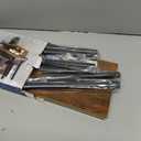 JayRex Countertop Organizer Organization, 3 Tier Moveable Corner Shelf Organizer for Kitchen, Bathroom, Spice Rack, Coffee Area, Over Sink, Dresser Table (Rustic Brown)