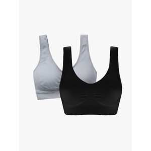 Women's Comfort Workout Sports Bra Low-Impact Activity Sleep Bras, size 3XL