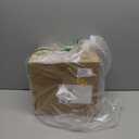 Citylife 4 Packs 6 QT Storage Bins with Lids Clear Plastic Bins with Grey Handle Stackable Storage Containers for Organizing