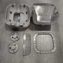 Automatic Cat Litter Box Self Cleaning - APP Control - Weight Monitoring - Ultra-Quiet, Medium Cats and Kittens Litter Box, Safe Anti-PinchAssembly Required- Grey