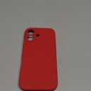 LOVE 3000 Designed for iPhone 17 Case, Premium Silicone [Compatible with Magsafe][Soft Anti-Scratch Microfiber Lining] Shockproof Protective Phone Case for Men Women 6.3", Red