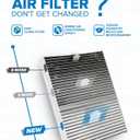 PHILTOP HEPA Cabin Air Filter w/Activated Carbon, Compatible with CF10360 Chevrolet Silverado 1500 2500 HD 3500, Tahoe, Suburban 1500 2500, GMC Sierra 1500, Yukon, Hummer H2, Cadillac Escalade ESV EXT