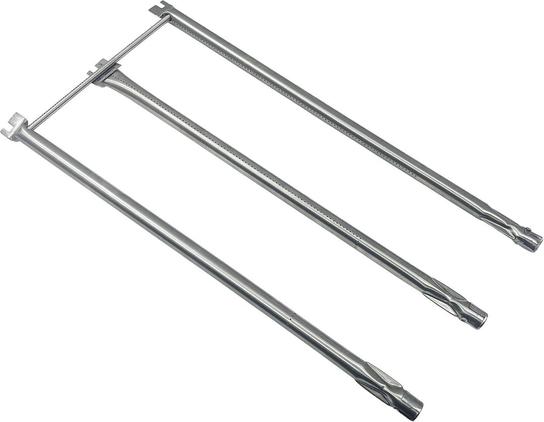 Parts DA107 7508 Stainless Steel 3 Burner Tubes fits for Weber Genesis Silver B & C, Spirit 700 & Genesis Gold B/C (2002+), Spirit E-310 & E-320 (2007-2012) Gas Grills with Side Control
