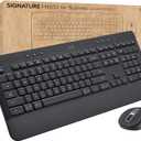 Logitech Signature MK650 Combo for Business, Wireless Mouse and Keyboard, Logi Bolt, Bluetooth, Smart Wheel, Globally Certified, Windows/Mac/Chrome/Linux - Graphite