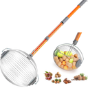 OYSY Acorn Picker Upper Roller - Nut Gatherer Roller with Long Handle, Pinecone Picker Upper for 1" - 2.5" Hickory,Chestnuts - Walnut Picker Upper Roller & Tennis Ball Picker,Golf Ball Picker Upper.