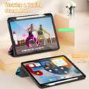 Tuiklol iPad Pro 11 Inch for 2022 2021 Gen 4ht/3rd Case, Magnetic Smart Case with Soft TPU Back Cover, Pencil Holder, Auto Wake/Sleep for iPad 11 2020 2018 2nd/1st Cover,Wind Chime