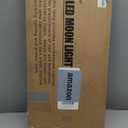 Lash Light Lash Lamp for Eyelash Extensions Adjustable LED Floor Eyelash lamp Half Moon Light Tattoo Shadowless Lighting for Beauty Skincare Nail Tech Tattoo Artists WR White