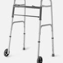 Guardian MDS86410W54H Medline Folding Walker with Wheels