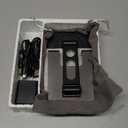 3 in 1 Wireless Charger for Apple Charging Station for iPhone Mag safe Charger for iPhone 17 Pro Max/16/15/14, Foldable Watch for Apple Watch 10/9/8/7, Rotating Stand for iPad Charging Station (black)