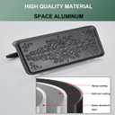 Toilet Paper Holder with Shelf Simple Black Wall Mounted Toilet Tissue Roll Holder Lightness Aluminum Toilet Paper Phone Holder Fancy Toilet Paper Shelf for Bathroom Accessories (Fits Regular Rolls)